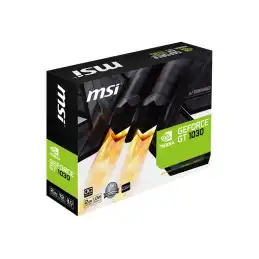 MSI GT 1030 2GHD4 LP OC - Carte graphique - GF GT 1030 - 2 Go DDR4 - PCIe 3.0 x4 profil... (GEFORCE GT 1030 2GHD4 LP OC)_6